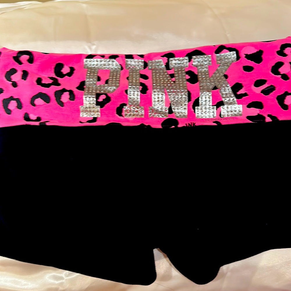 VS PINK yoga shorts